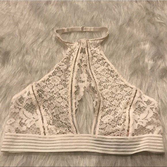 NWT VS Very Sexy Keyhole High Neck Bralette - Picture 5 of 8